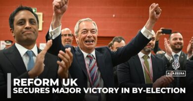 England elections: Reform UK party wins by-election