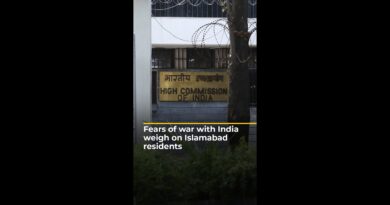 Fears of war with India weigh on Islamabad residents | AJ #shorts
