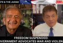 FREEDOM SUSPENDED: GOVERNMENT ADVOCATES WAR AND VIOLENCE