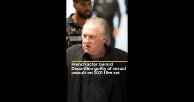 French actor Gérard Depardieu guilty of sexual assault on film set in 2021 | #ajshorts