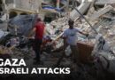 Gaza air strikes: At least 100 Palestinians killed in Israeli attacks