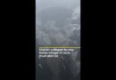 Glacier collapse buries Swiss village | AJ#shorts