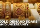 Gold storage demand soars as economic uncertainty persists