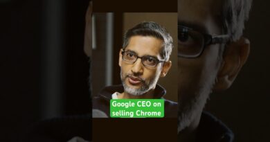 Google CEO Sundar Pichai on selling the Chrome browser as part of its ongoing antitrust lawsuit.