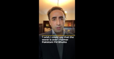 ‘I wish I could say that the worst is over’: Former Pakistani FM Bhutto | AJ #shorts