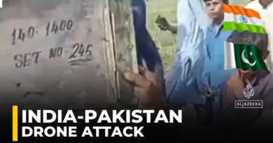 Indian drone attack on several locations