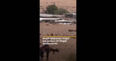 Israel approves major expansion of illegal settlements | AJ #shorts