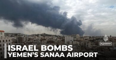 Israel attacks Yemen’s capital, multiple air strikes hit Sanaa International Airport