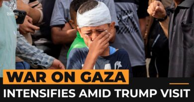 Israel intensifies Gaza war during Trump visit | Al Jazeera Newsfeed