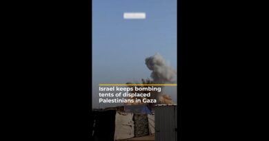 Israel keeps bombing tents of forcibly displaced Palestinians in Gaza