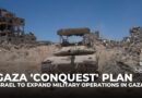 Israeli cabinet approves plans aimed at conquering all of Gaza