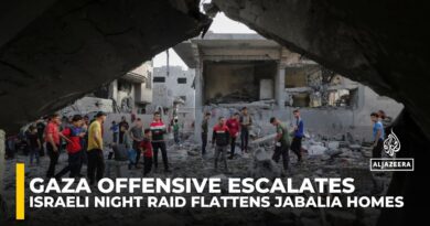 Israeli night raid flattens Jabalia homes as Gaza offensive escalates