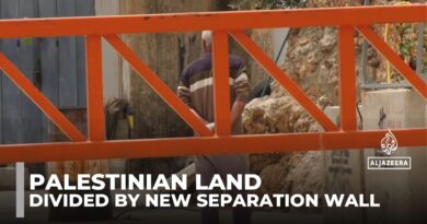 Israeli separation wall: Besieging a village in the occupied West Bank