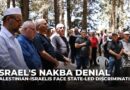 Israel’s Nakba denial: Palestinian-Israelis face state-led discrimination