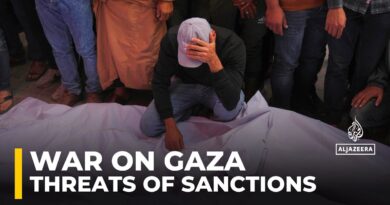 Israel’s relentless bombardment of Gaza continues as UK, Canada and France threaten sanctions