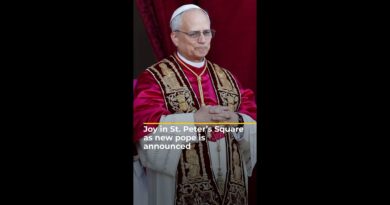 Joy in St. Peter’s Square as new pope is announced