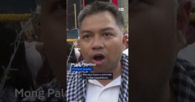 Labor Day protesters clash with police in Manila | DW News