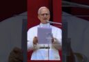 Leo XIV Calls for End to War in First Sunday Blessing as Pope