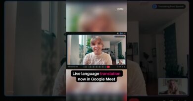 Live language translation now in Google Meet
