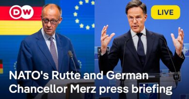 Live: NATO’s Rutte and German Chancellor Merz brief the press on their meeting | DW News