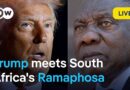 Live: South Africa’s president Ramaphosa visits US president Trump | DW News