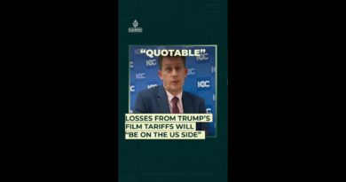 Losses from Trump’s film tariffs will “be on the US side”