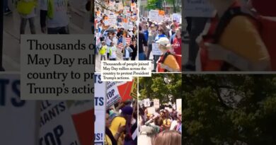 May Day Rallies Oppose Trump
