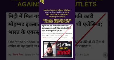 Media Outlets Falsely Label Maulana Mohd Iqbal as ‘Terrorist’ Killed in Poonch Crossfire | The Quint