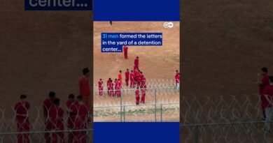 Migrant detainees spell out SOS | DW News