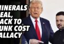 Minerals deal, back to the sunk cost fallacy
