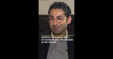 Mohsen Mahdawi tells Al Jazeera why he refuses to be afraid | AJ #shorts