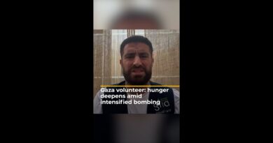 ‘No soap, no morphine’: Gaza aide worker describes life under intensified bombing | AJ #shorts