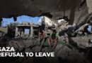 Northern Gaza: Displaced Palestinians forced to move again by Israel