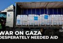 Number of aid trucks allowed to enter Gaza a ‘drop in the ocean’ amid dire need