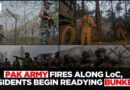 Pakistan Army Continues Ceasefire Violations Along LoC for 8th Consecutive Night