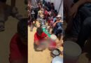 Palestinian children wait in long lines for food | AJ #shorts