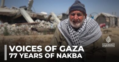 Palestinian elder lived through Nakba in 1948 and endures ongoing Gaza war