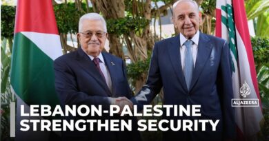 Palestinian president in Lebanon: Leaders agree to bring camps under state control
