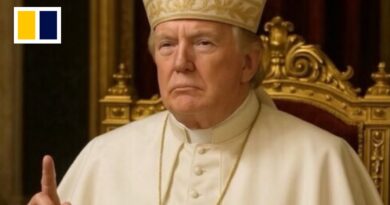 ‘Pathological megalomania’: Trump rebuked for posting AI-image of himself as pope