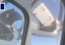 Plane engine cover falls apart mid-air during Taiwan flight
