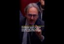 Politician goes viral for slamming Italy’s PM over support for Israel | AJ #shorts