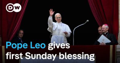 Pope Leo calls for ‘just and lasting peace’ in first Sunday blessing | DW News