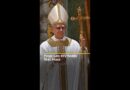 Pope Leo XIV holds first Mass | #ajshorts