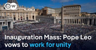 Pope Leo XIV holds inaugural Mass at the Vatican | DW News