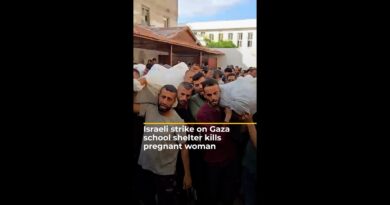 Pregnant woman among victims of Israeli strike on Gaza school shelter