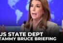 Press briefing by Tammy Bruce at the State Department in Washington