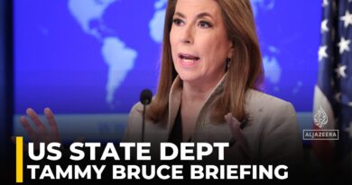 Press briefing by Tammy Bruce at the State Department in Washington