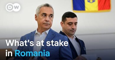 Pro-Trump candidate Simion favored in Romanian presidential election | DW News