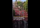 Protesters pressure Dutch govt with ‘red line’ Gaza demonstration | AJ #shorts