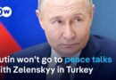 Putin not on list for ceasefire talks in Turkey | DW News